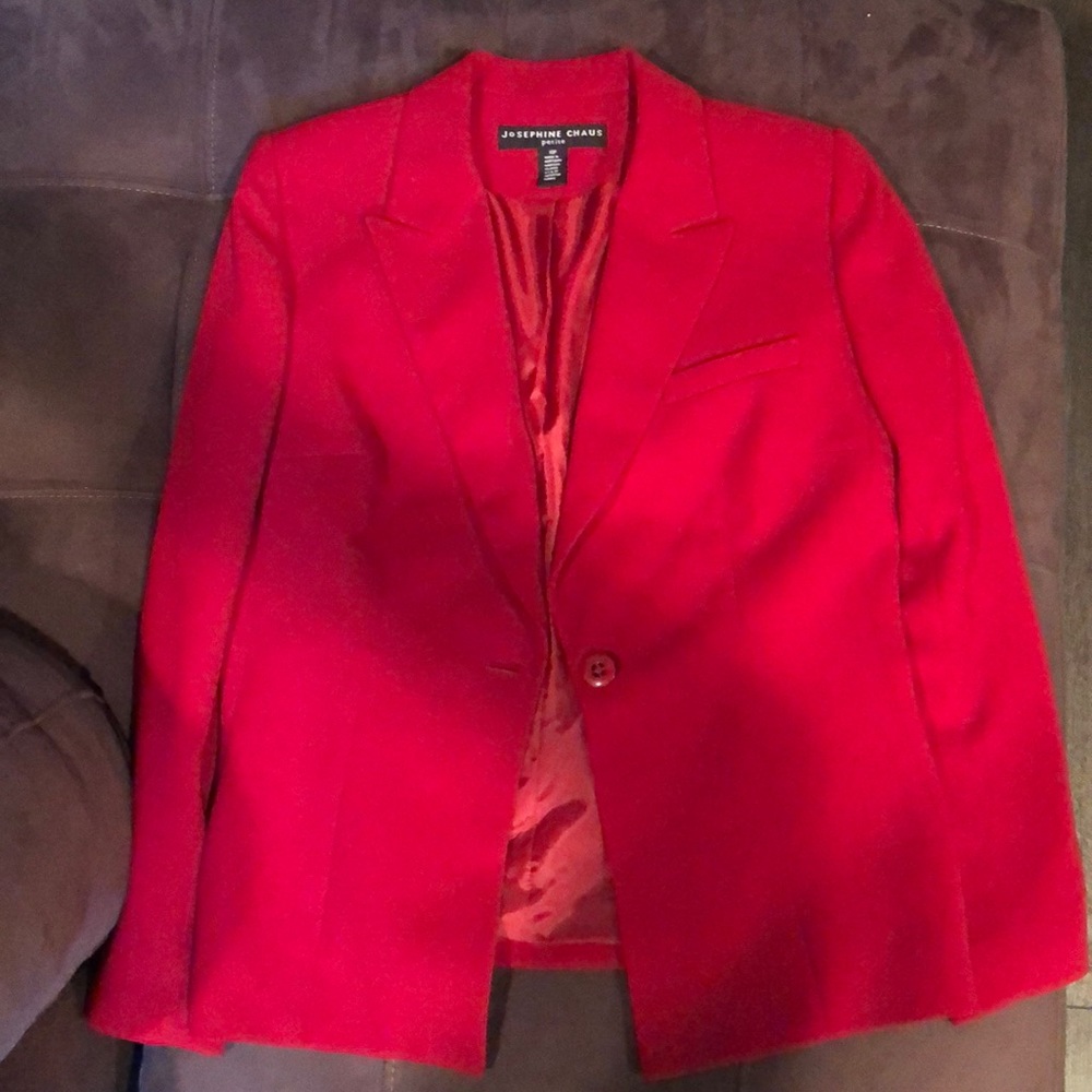 Red Josephine chaus blazer